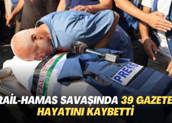 İsrail-Hamas savaşında 39 gazeteci hayatını kaybetti