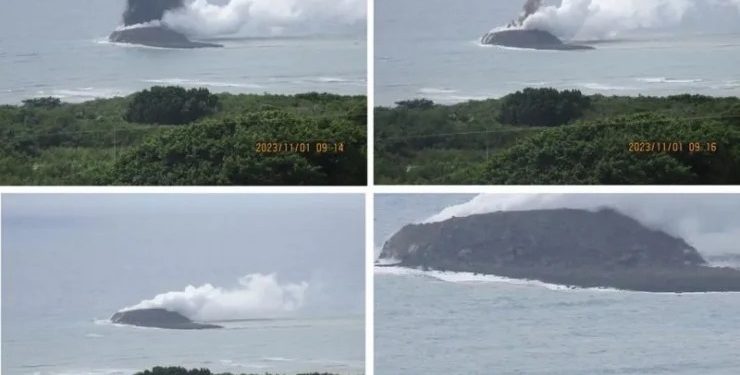 Japonya’da yeni bir ada doğdu