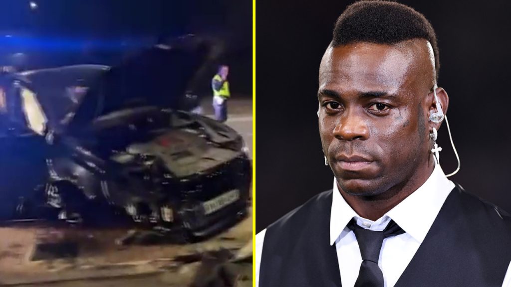 Mario Balotelli trafik kazası geçirdi!