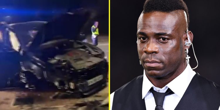 Mario Balotelli trafik kazası geçirdi!