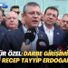 Özgür Özel: Darbe girişiminin lideri Recep Tayyip Erdoğan’dır