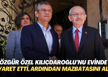 Özgür Özel Kılıçdaroğlu’nu evinde ziyaret etti, ardından mazbatasını aldı