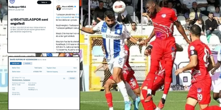'Passolig ve kaçak bahis' iddialarına karşı tepki çeken hamle: Tuzlaspor iddiaları çürütmedi, Murat Ağırel'i engelledi