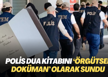 Polis, Dua kitabını ‘örgütsel doküman’ olarak sundu