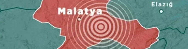 Malatya’da 4.5 şiddetinde deprem!