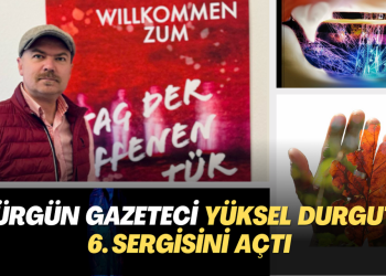 Sürgün Gazeteci Yüksel Durgut 6. Sergisini açtı