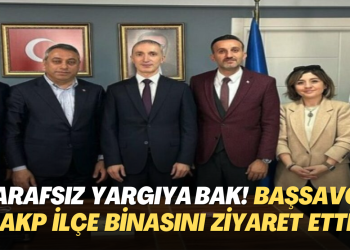 Tarafsız yargıya bak! Trabzon Başsavcısı AKP ilçe binasını ziyaret etti