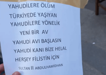 Türkiyeli Yahudiler tedirgin: Filistin eyleminde antisemit içerikli afişler