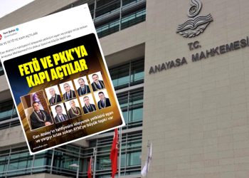 Yandaş Yeni Şafak gazetesi, Anayasa Mahkemesi üyelerini açıkça hedef gösterdi