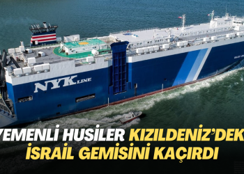 Yemenli Husiler Kızıldeniz’deki İsrail gemisini kaçırdı