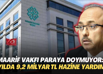Maarif Vakfı paraya doymuyor: İki yılda 9,2 milyar TL hazine yardımı yapıldı