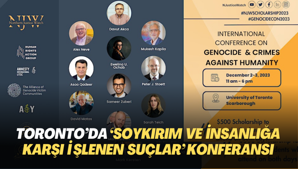 ‘Soykırım ve İnsanlığa karşı işlenen suçlar’ konferansı: Farkındalık oluşturulmalı, sorumlular hesap vermeli