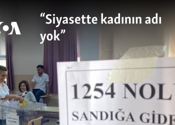 “Siyasette kadının adı yok”