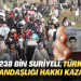 238 bin Suriyeli, Türk vatandaşlığı hakkı kazandı