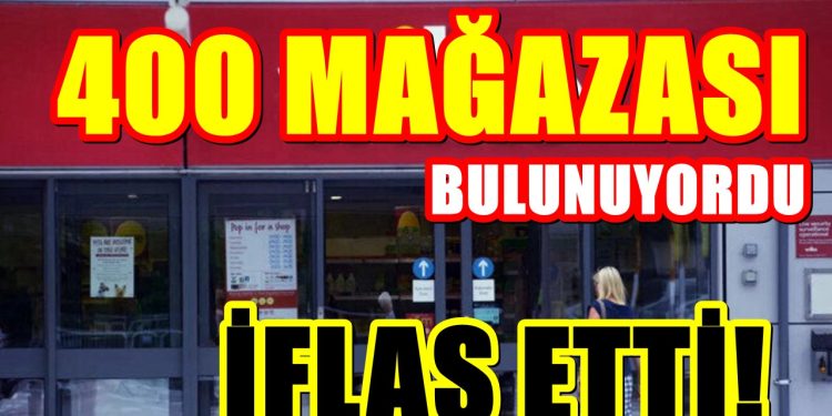400 mağazaya sahip dev şirket iflas etti! Mağazaları kapatılıyor