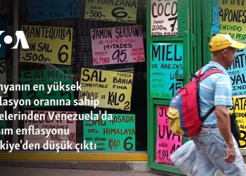 Dünyanın en yüksek enflasyon oranına sahip ülkelerinden Venezuela’da Kasım enflasyonu Türkiye’den düşük çıktı