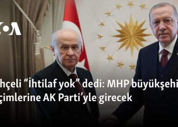 Bahçeli “İhtilaf yok” dedi: MHP büyükşehir seçimlerine AK Parti ile girecek