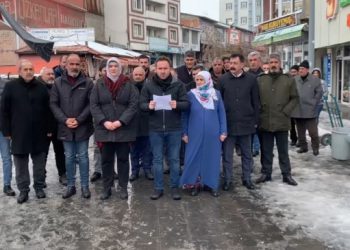 İstismar faili Kösedağ protesto edildi