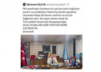 MHP’li isimden gazeteci İdil’e tehdit
