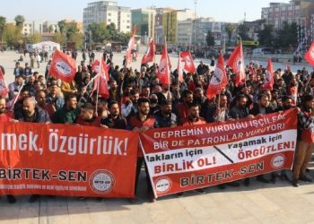 Direnişteki Özak işçilerinden ‘mutlaka kazanacağız’ mesajı