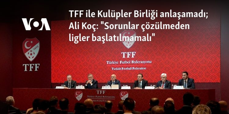 TFF ile Kulüpler Birliği anlaşamadı; Ali Koç: “Sorunlar çözülmeden ligler başlatılmamalı”