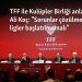 TFF ile Kulüpler Birliği anlaşamadı; Ali Koç: “Sorunlar çözülmeden ligler başlatılmamalı”