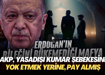 AKP, yasadışı kumar şebekesini yok etmek yerine, pay almış!