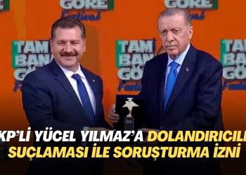 AKP’li Başkan Yücel Yılmaz’a nitelikli dolandırıcılık suçlaması ile soruşturma izni