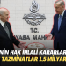 AYM’nin hak ihlali kararlarıyla ödenen tazminatlar 1,5 milyar lirayı geçti