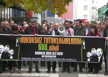 Adalet Nöbeti 600'üncü gününde: 'Arkadaşlarımızı serbest bırakın'