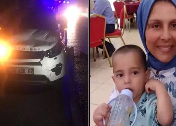 Alanya’da anne ve 2 yaşındaki bebeğine yaya geçidinde cip çarptı