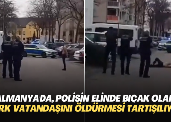 Almanya’da, polisin elinde bıçak olan Türk vatandaşını vurarak öldürmesi tartışılıyor