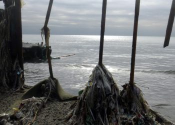 Dev dalgalar Avcılar sahilini bir çöplüğe dönüştürdü