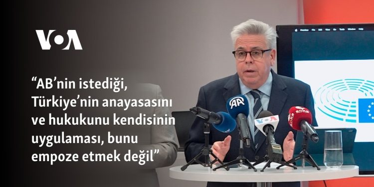 “AB’nin istediği, Türkiye’nin anayasasını ve hukukunu kendisinin uygulaması, bunu empoze etmek değil”