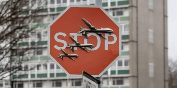 Banksy'nin Gazze için ateşkes çağrısı yaptığı eseri kaçırıldı