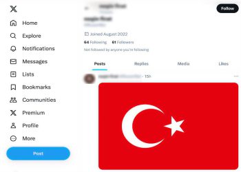 Bu da oldu; sosyal medya hesabından 1 ay boyunca ‘bayrak’ paylaşma şartıyla tahliye!