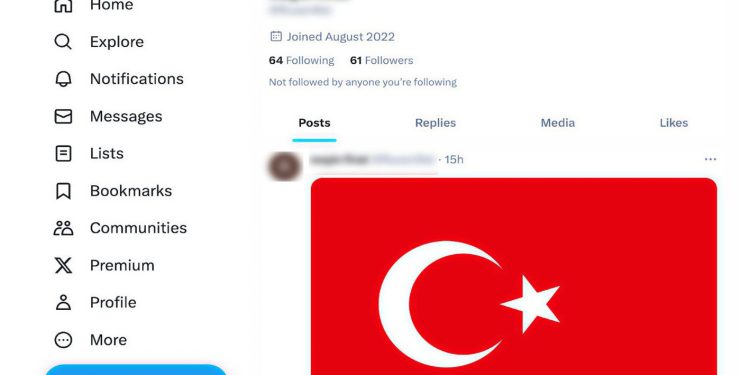 Bu da oldu; sosyal medya hesabından 1 ay boyunca ‘bayrak’ paylaşma şartıyla tahliye!