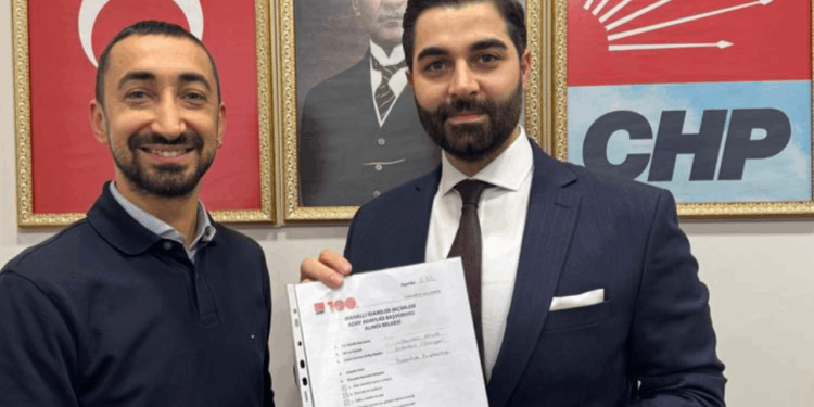 CHP Sarıyer’de Uğurhan Atma aday adaylığına başvurdu