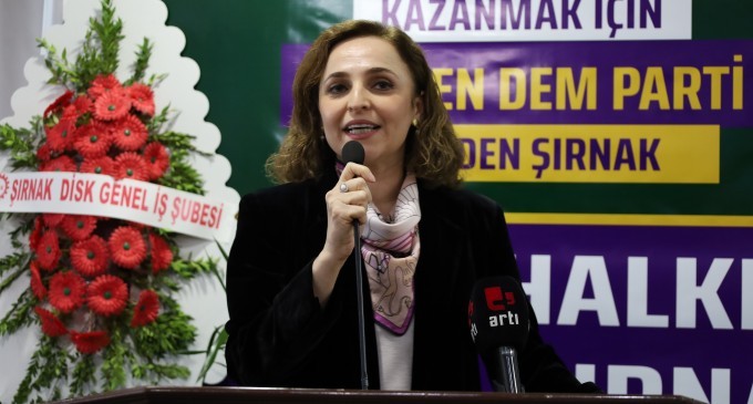 DEM Parti Sözcüsü Doğan: 31 Mart gecesi ‘Şirnex’i kazandık’ diyelim