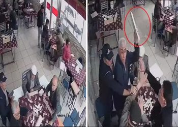 Emekliler okey masasında ıstakalarla birbirine girdi