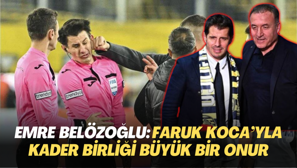 Emre Belözoğlu: Faruk Koca’yla kader birliği büyük bir onur