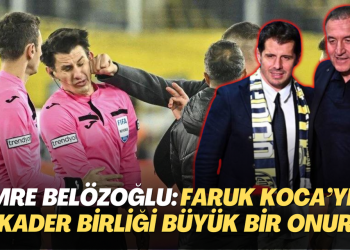 Emre Belözoğlu: Faruk Koca’yla kader birliği büyük bir onur