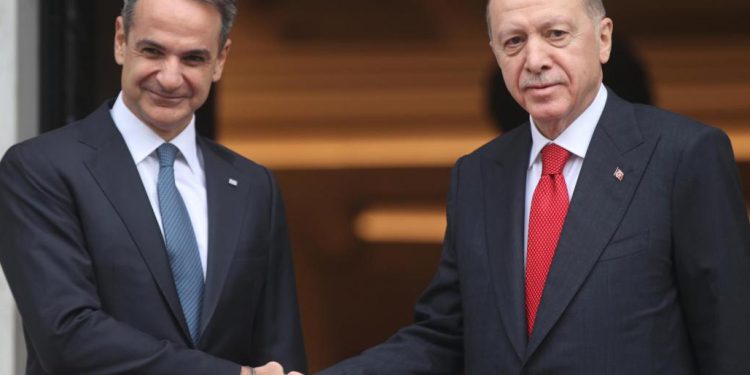 Erdoğan, Miçotakis’le biraraya geldi: Türk vatandaşlara adalarda 7 günlük vize muafiyeti sağlanacak