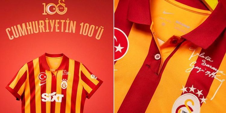 Fenerbahçe karşılaşmasına , Cumhuriyetimizin 100. yılına özel hazırlanan formamızla çıkacağız! 