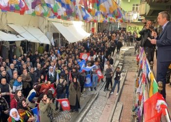 HEDEP Eş Genel Başkanı Bakırhan, Colemêrg’te konuşuyor