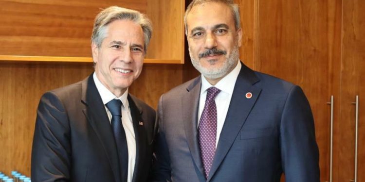 Hakan Fidan, ABD Dışişleri Bakanı ile görüştü