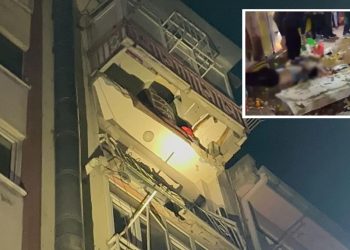 Hava almak için çıktığı balkon çökünce 7. kattan düşüp öldü