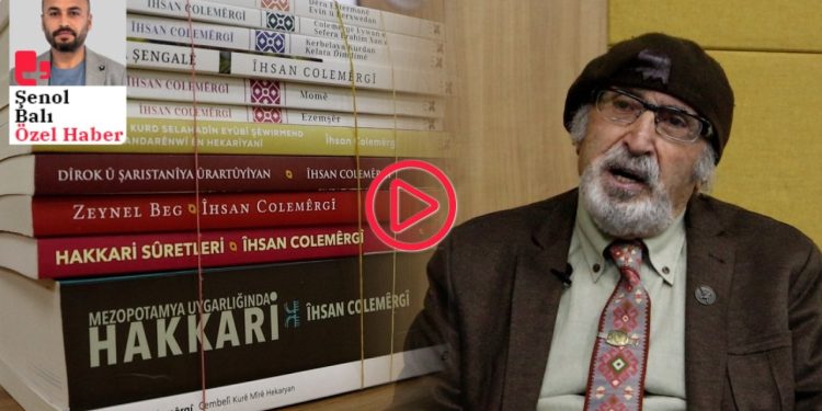 Îhsan Colemêrgî'den Kürt aydınlarına çağrı: İnkar ve imhaya karşı dili ve kültürü ilerletmeleri lazım
