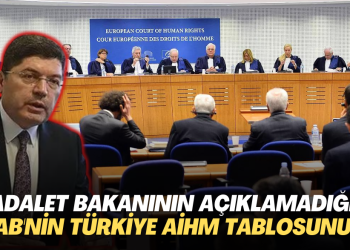 İşte Adalet Bakanının açıklamadığı, AB’nin Türkiye AİHM tablosunu