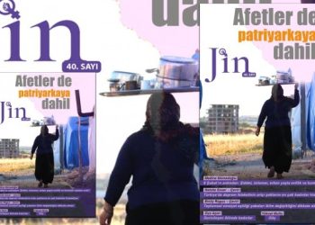 Jin 'Afetler de partiyarkaya dahil' kapağıyla yayında